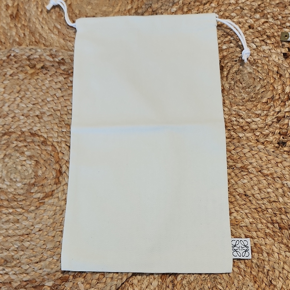 Loewe Ivory Drawstring Bag